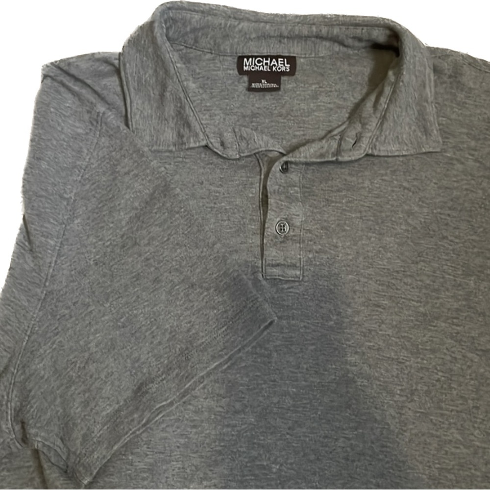 Michael Kors grey polo shirt NWOT men’s XL